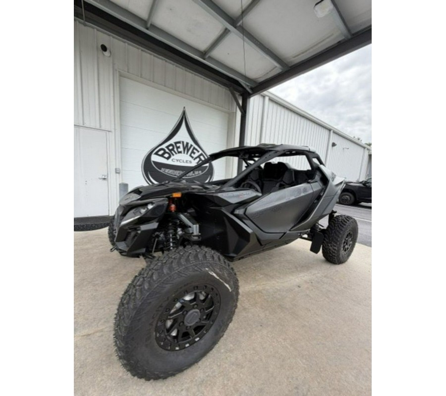 2026 Can-Am® Maverick R X RS with Smart-Shox Triple Black