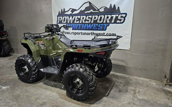 2024 Polaris Sportsman 450 H.O. EPS . EPS - SAGE GREEN