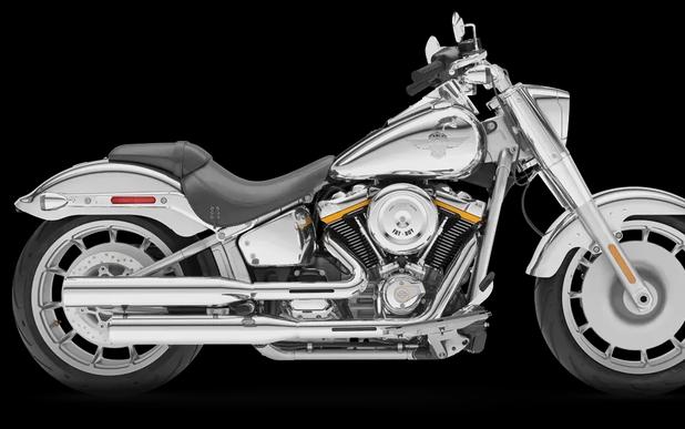 2025 Harley-Davidson Fat Boy Gray Ghost REFLECTION 032526C