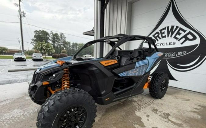 2026 Can-Am® Maverick X3 DS Turbo RR Scandi Blue & Orange Crush