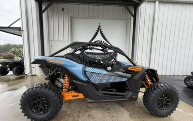 2026 Can-Am® Maverick X3 DS Turbo RR Scandi Blue & Orange Crush