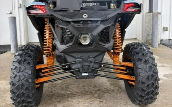 2026 Can-Am® Maverick X3 DS Turbo RR Scandi Blue & Orange Crush