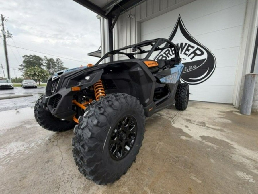 2026 Can-Am® Maverick X3 DS Turbo RR Scandi Blue & Orange Crush