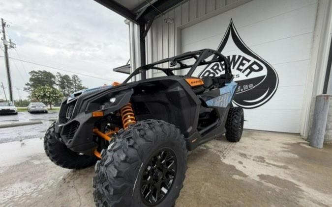 2026 Can-Am® Maverick X3 DS Turbo RR Scandi Blue & Orange Crush