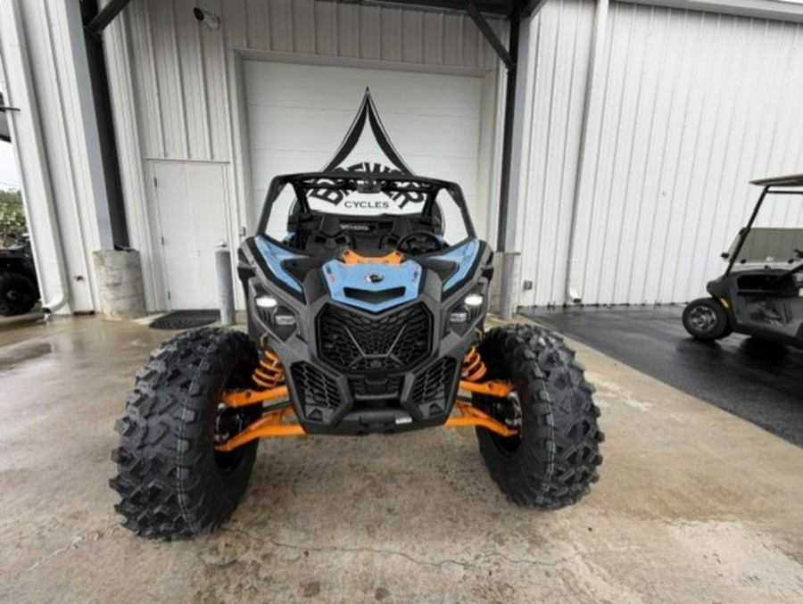 2026 Can-Am® Maverick X3 DS Turbo RR Scandi Blue & Orange Crush