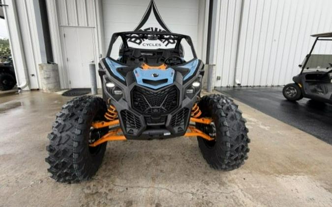2026 Can-Am® Maverick X3 DS Turbo RR Scandi Blue & Orange Crush