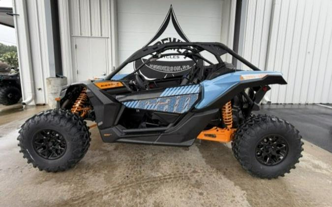 2026 Can-Am® Maverick X3 DS Turbo RR Scandi Blue & Orange Crush