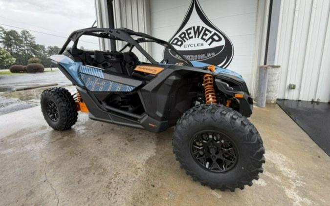 2026 Can-Am® Maverick X3 DS Turbo RR Scandi Blue & Orange Crush