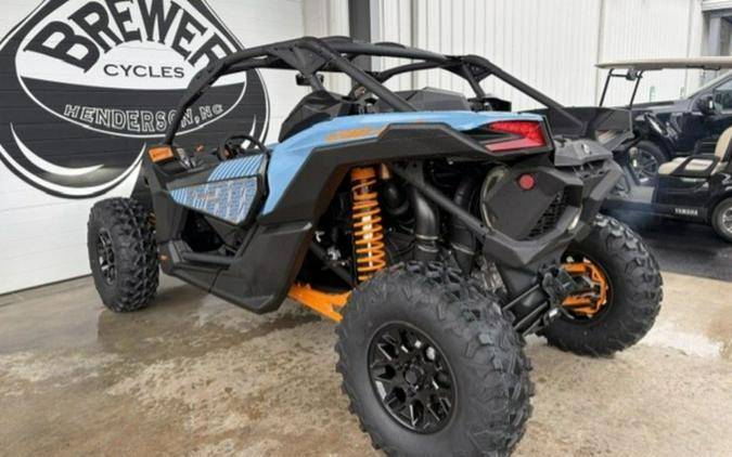 2026 Can-Am® Maverick X3 DS Turbo RR Scandi Blue & Orange Crush