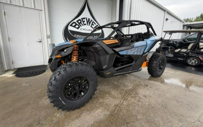2026 Can-Am® Maverick X3 DS Turbo RR Scandi Blue & Orange Crush