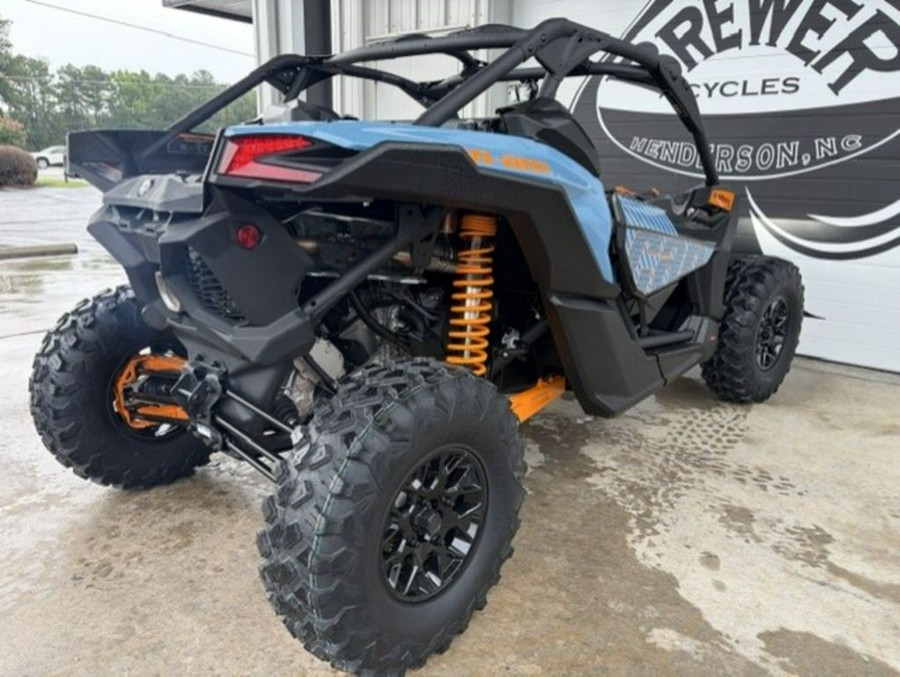 2026 Can-Am® Maverick X3 DS Turbo RR Scandi Blue & Orange Crush