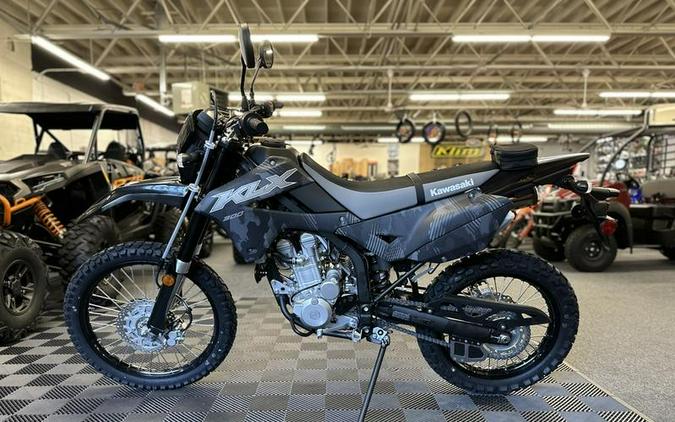 2024 Kawasaki KLX®300 Cypher Camo Gray