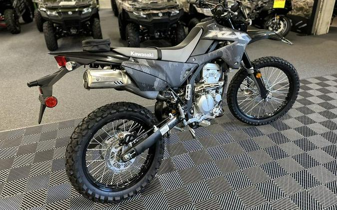 2024 Kawasaki KLX®300 Cypher Camo Gray