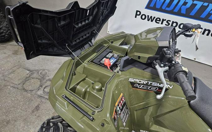 2024 Polaris Sportsman 450 H.O. EPS . EPS - SAGE GREEN