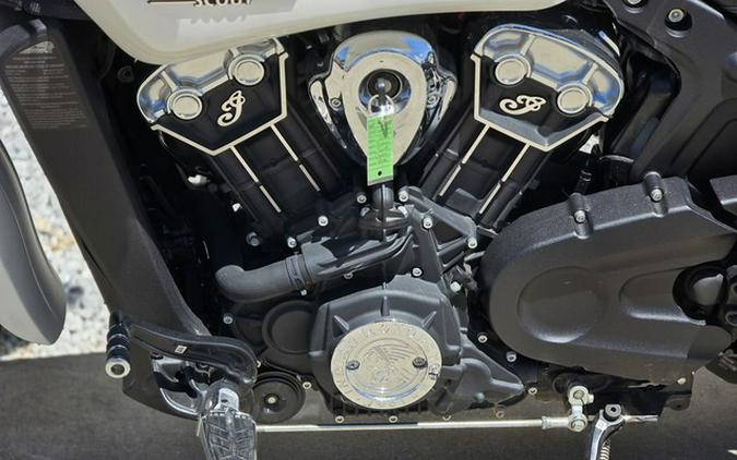 2021 Indian Scout ABS White Smoke