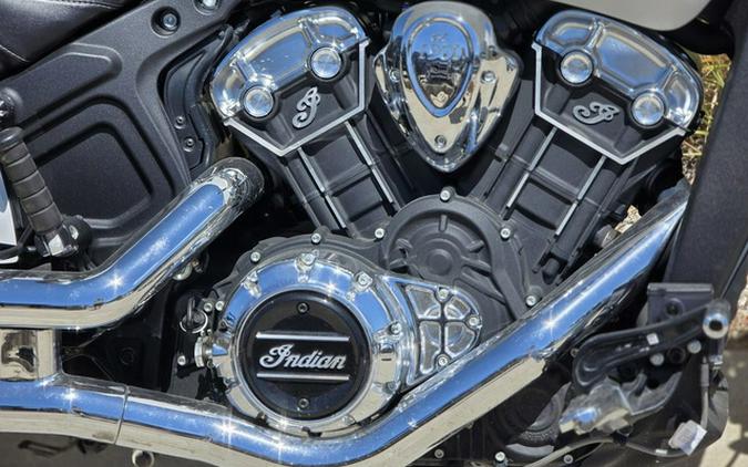 2021 Indian Scout ABS White Smoke