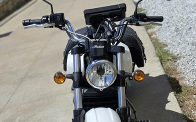 2021 Indian Scout ABS White Smoke