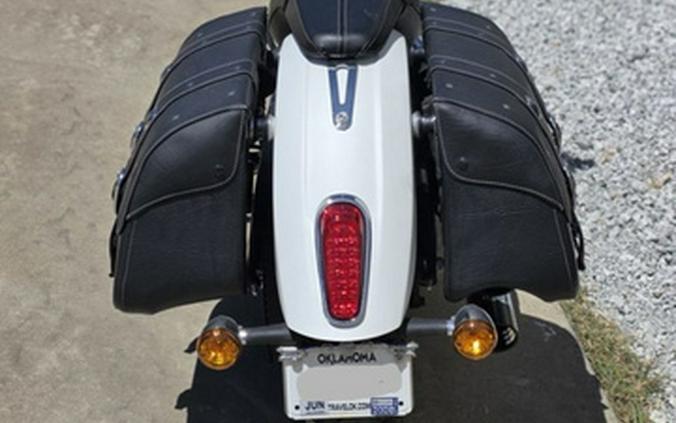 2021 Indian Scout ABS White Smoke