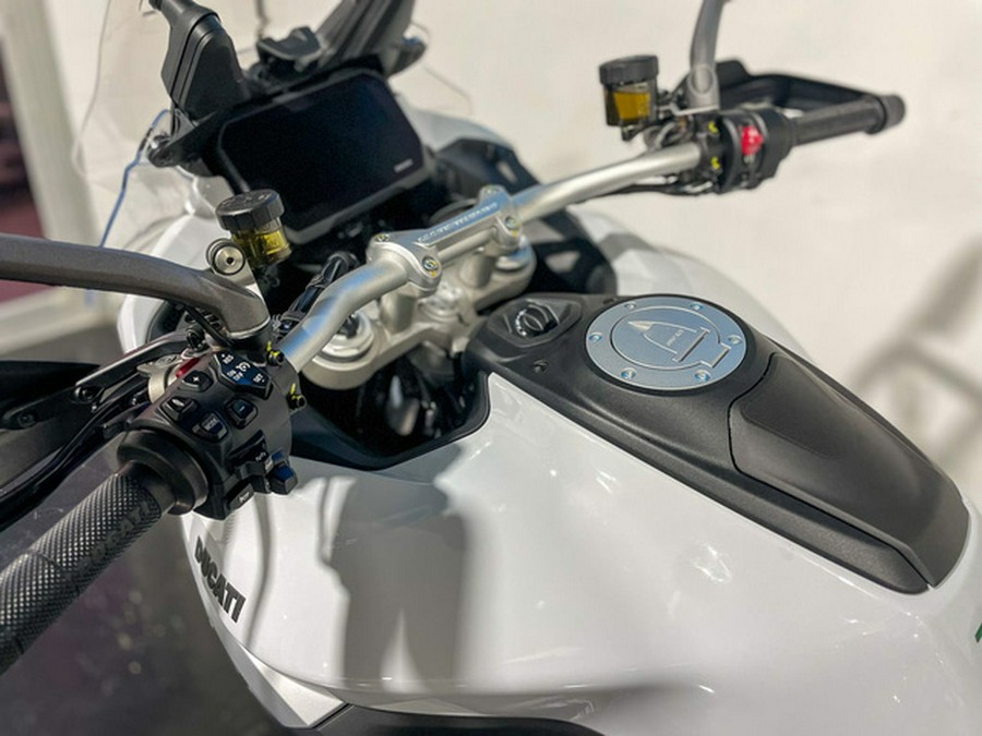 2023 Ducati Multistrada V4S Iceberg White - Forged Wheels