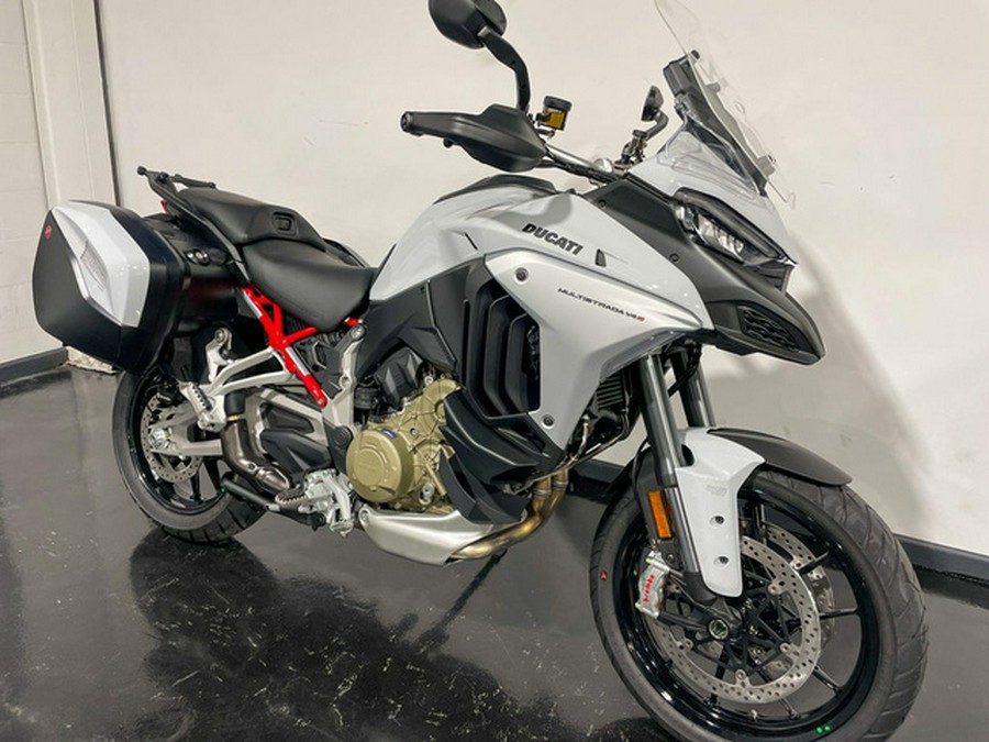 2023 Ducati Multistrada V4S Iceberg White - Forged Wheels