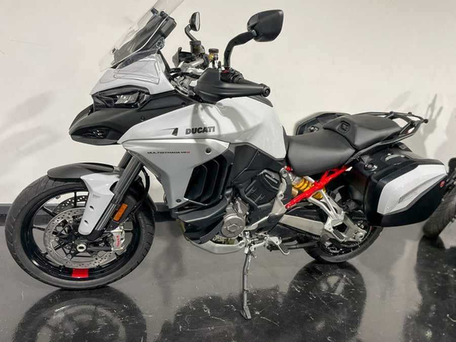 2023 Ducati Multistrada V4S Iceberg White - Forged Wheels