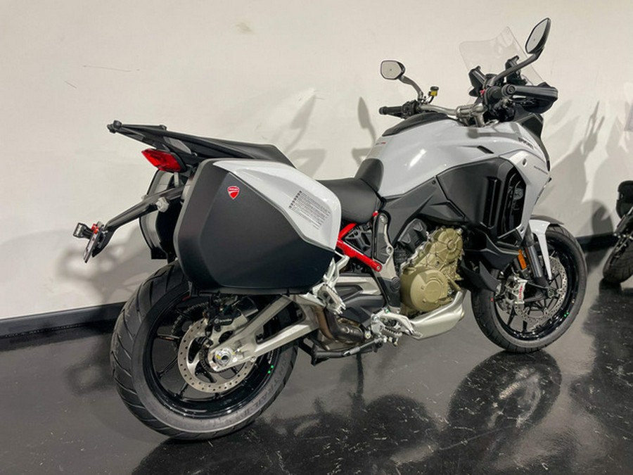 2023 Ducati Multistrada V4S Iceberg White - Forged Wheels