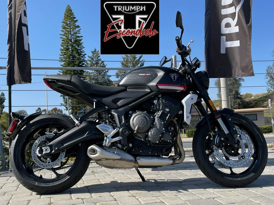 2023 Triumph Trident 660 Sapphire Black