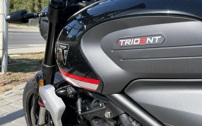 2023 Triumph Trident 660 Sapphire Black