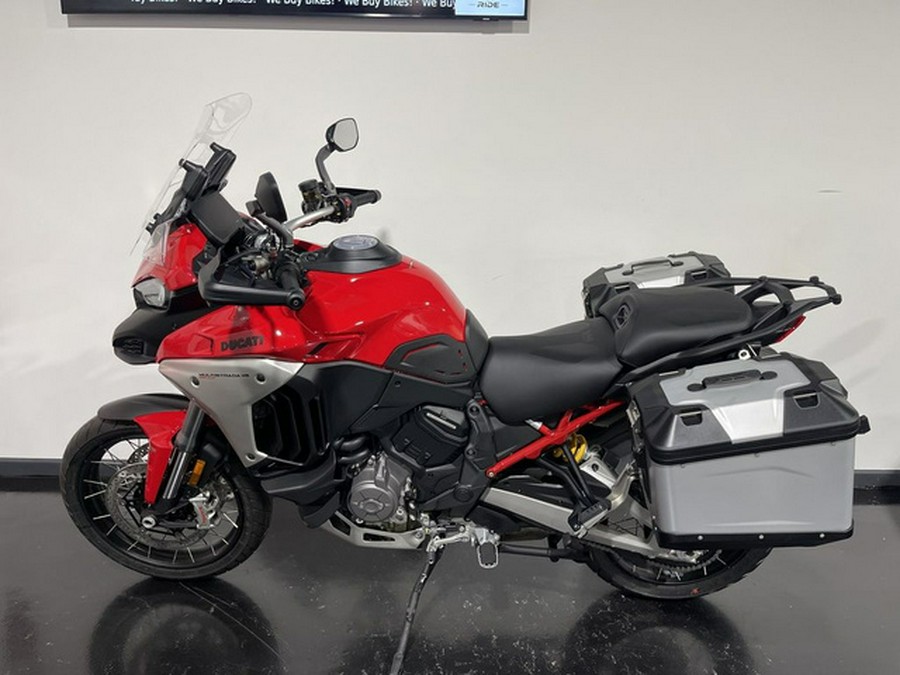 2024 Ducati Multistrada V4 Rally Travel Adventure Red