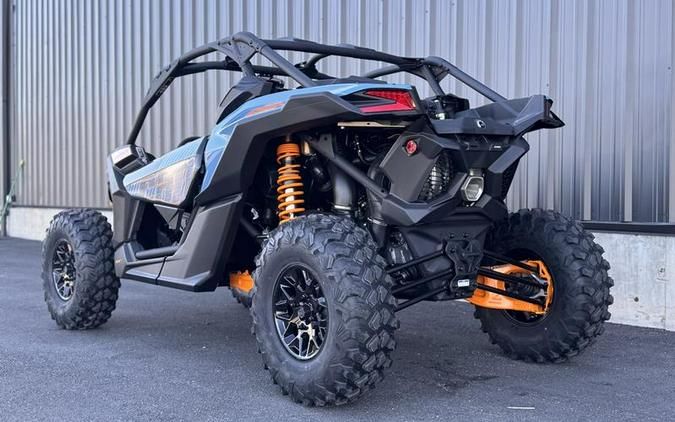 2026 Can-Am® Maverick X3 DS Turbo RR Scandi Blue & Orange Crush