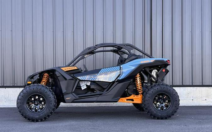 2026 Can-Am® Maverick X3 DS Turbo RR Scandi Blue & Orange Crush