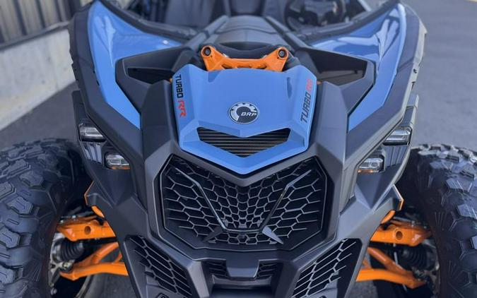 2026 Can-Am® Maverick X3 DS Turbo RR Scandi Blue & Orange Crush