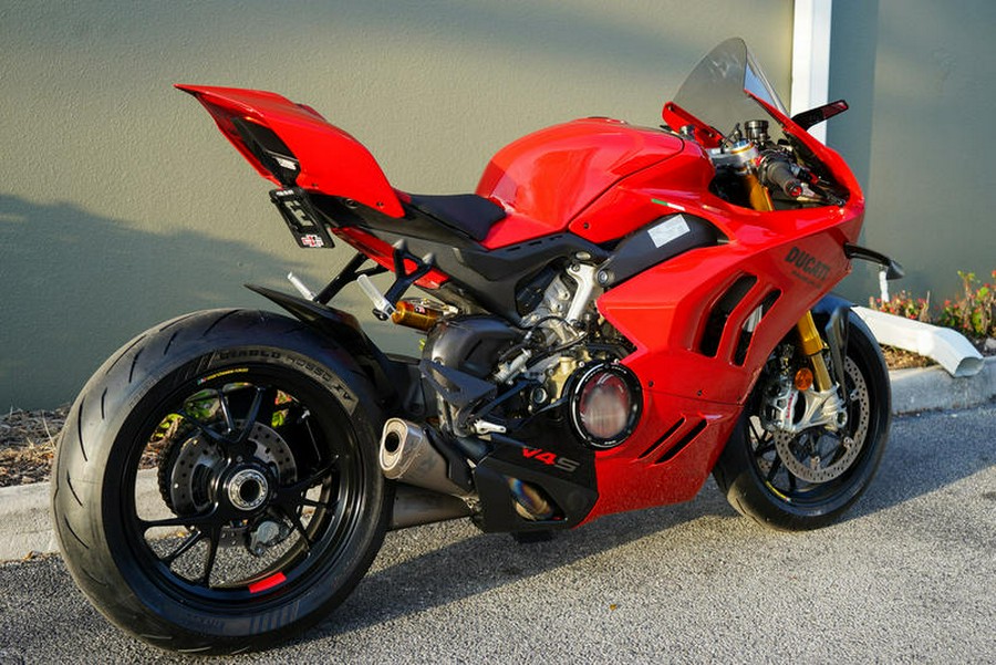 2023 Ducati Panigale V4 S Ducati Red