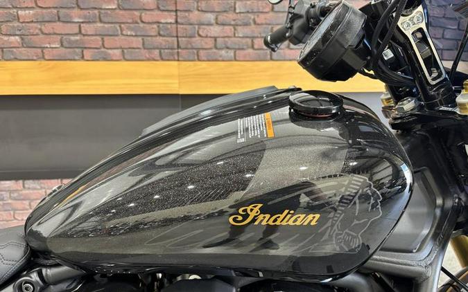 2026 Indian Motorcycle® 101 Scout® Black Crystal with Super Graphite