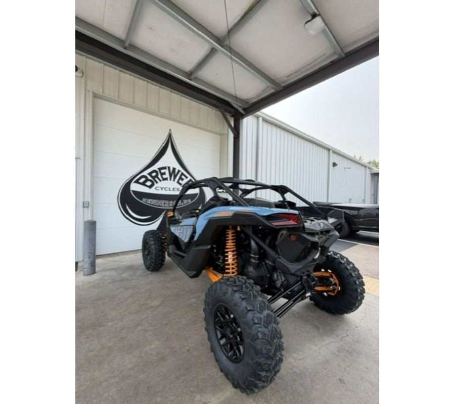 2026 Can-Am® Maverick X3 RS Turbo Scandi Blue & Orange Crush