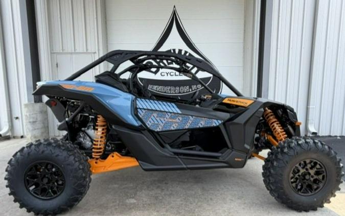 2026 Can-Am® Maverick X3 RS Turbo Scandi Blue & Orange Crush