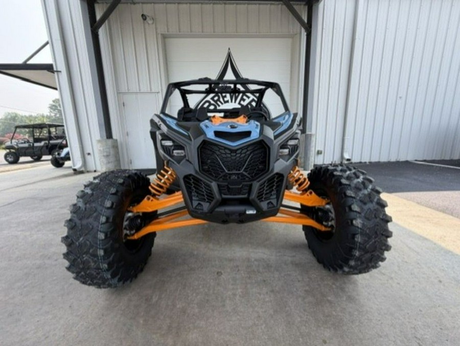 2026 Can-Am® Maverick X3 RS Turbo Scandi Blue & Orange Crush