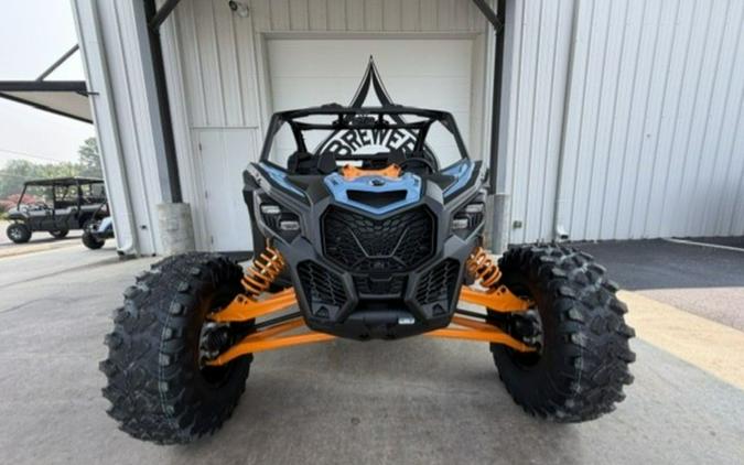 2026 Can-Am® Maverick X3 RS Turbo Scandi Blue & Orange Crush