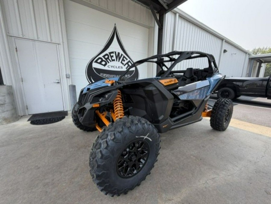 2026 Can-Am® Maverick X3 RS Turbo Scandi Blue & Orange Crush