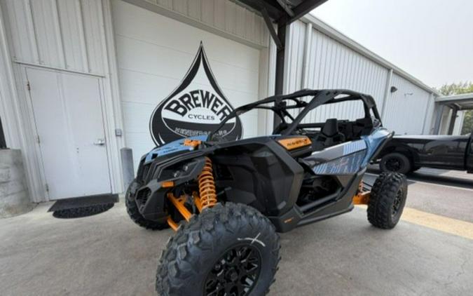 2026 Can-Am® Maverick X3 RS Turbo Scandi Blue & Orange Crush