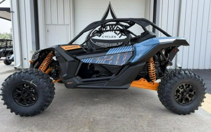 2026 Can-Am® Maverick X3 RS Turbo Scandi Blue & Orange Crush