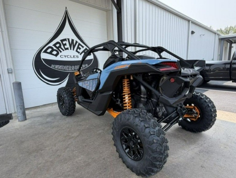 2026 Can-Am® Maverick X3 RS Turbo Scandi Blue & Orange Crush
