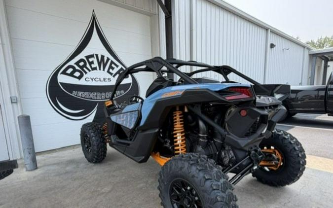 2026 Can-Am® Maverick X3 RS Turbo Scandi Blue & Orange Crush