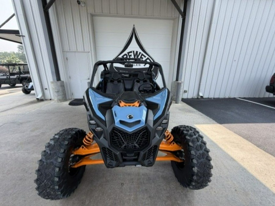 2026 Can-Am® Maverick X3 RS Turbo Scandi Blue & Orange Crush