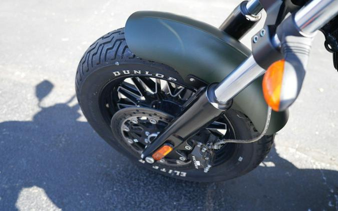2016 Victory Motorcycles Gunner Suede Green Metallic with Black