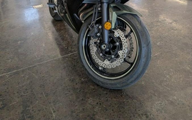 2024 Kawasaki Ninja 650 ABS Metallic Covert Green/Metallic Spar ABS KRT Edition