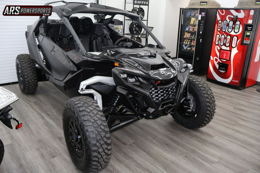 2024 Can-Am® Maverick R X RS with Smart-Shox Triple Black