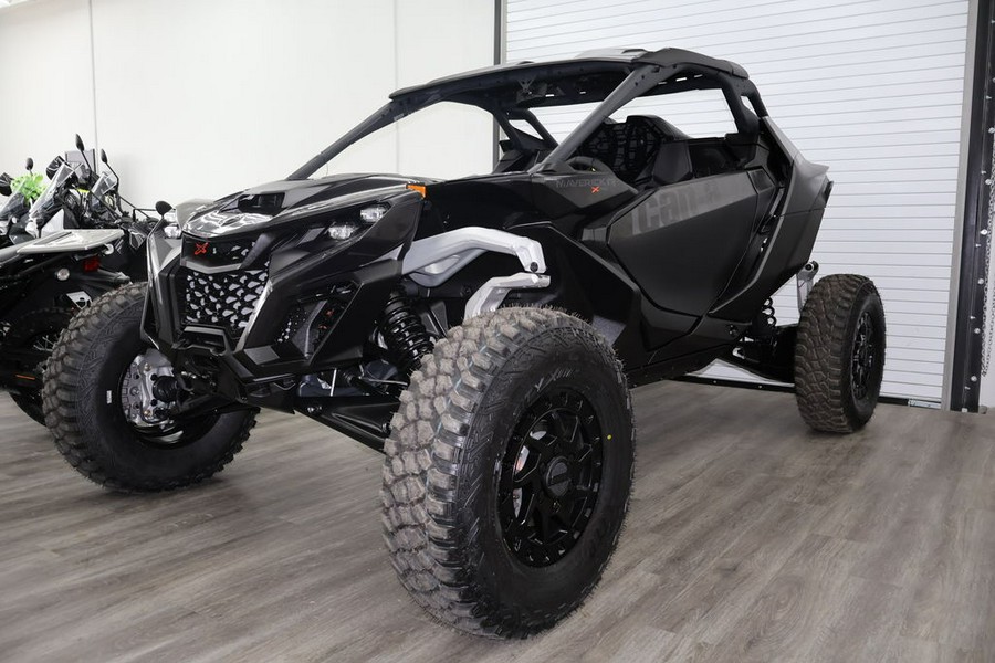 2024 Can-Am® Maverick R X RS with Smart-Shox Triple Black