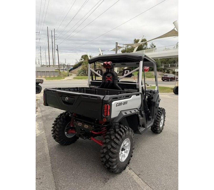 2025 Can-Am® Defender X mr HD10 Hyper Silver & Legion Red