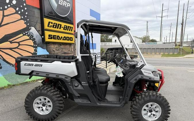 2025 Can-Am® Defender X mr HD10 Hyper Silver & Legion Red
